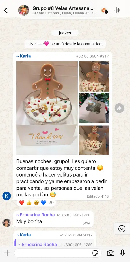 Testimonio real de alumna del curso