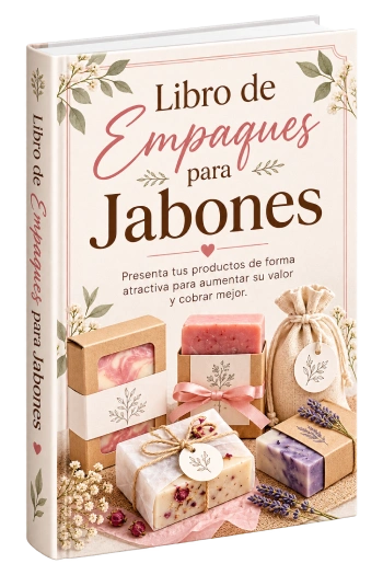 Libro de empaques para jabones artesanales